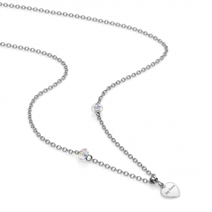 Collana in Argento con cristalli